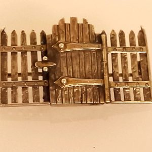 Ezüst melltű, kitűző