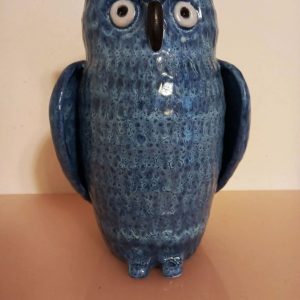 Kozma Zsuzsa kerámia-bagoly